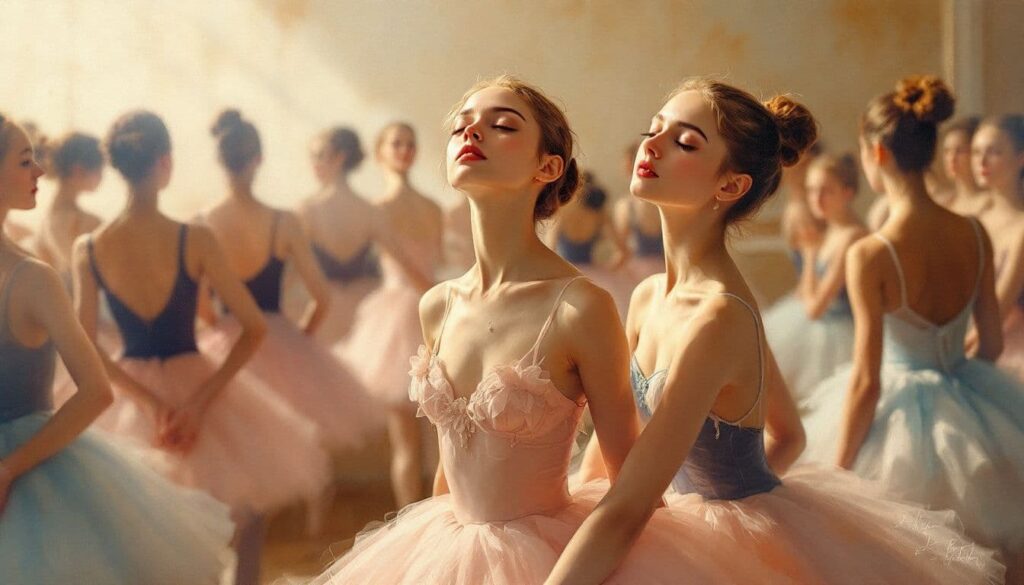 Famous ballet paintings by renowned artists.